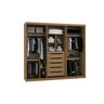 Guarda Roupa Premium 6 Portas 6 Gavetas com Espelho Reflecta Premium - 2