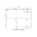 Ver imagem 3 de Mesa Computador Gamer Me4161 Preto - Tecno Mobili
