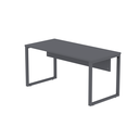 Ver imagem 6 de Mesa Madeira M150/70P25TUB 150cm Industrial Grafito Cinza