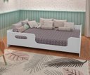 Ver imagem 2 de Cama Montessoriana Infantil Casal +colchão Castor Sleep Max
