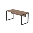 Ver imagem 6 de Mesa Madeira M150/70P25TUB 150cm Industrial Walnut e Preto Marrom