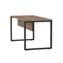 Ver imagem 7 de Mesa Madeira M150/70P25TUB 150cm Industrial Walnut e Preto Marrom