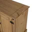 Ver imagem 4 de Balcão Buffet em Madeira com 2 Portas e 2 Gavetas Marrom Antique