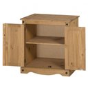 Ver imagem 2 de Balcão Buffet em Madeira com 2 Portas e 2 Gavetas Marrom Antique