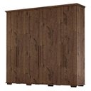 Ver imagem 2 de Guarda Roupa Casal 6 Portas 5 Gavetas Jacarandá Everest Max Zanzini