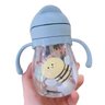 Copo de Transição Infantil 350ml com Alça e Canudo Antivazamento – Facilite a Transição do Seu Bebê: - 2