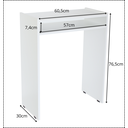 Ver imagem 5 de Cantinho do Café Mesa de Apoio Aparador Recepção Branco Cód.702