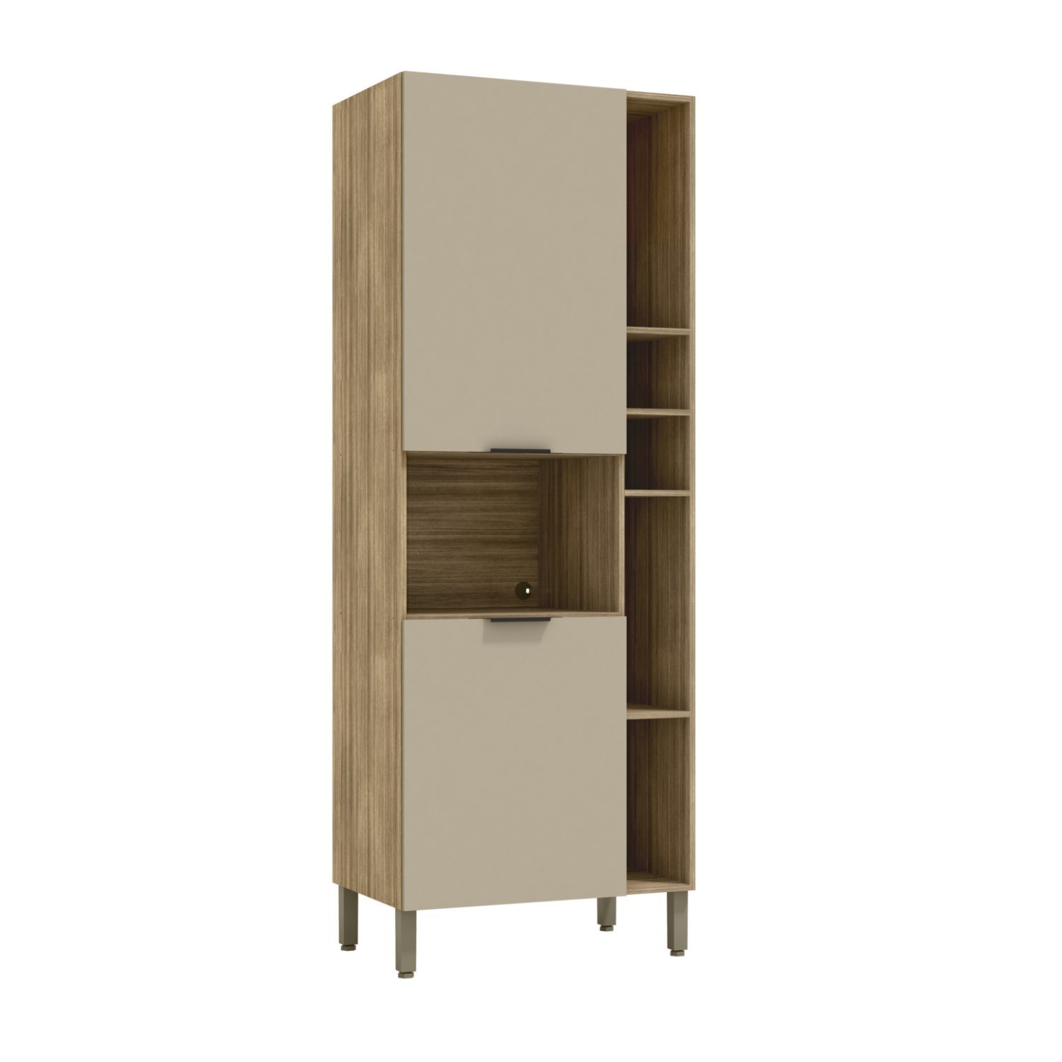 Paneleiro Micro Nicho Viv Aluminum | MadeiraMadeira