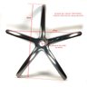 Estrela em Aluminio Resistente para Cadeira Presidentes Gamer - 4