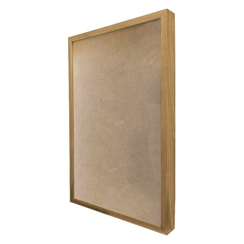 Moldura Caixa 3cm Freijó 30x42cm Tacolado.