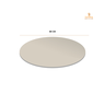 Bandeja Giratória Centro de Mesa Madeira 80 Cm Off White - 9
