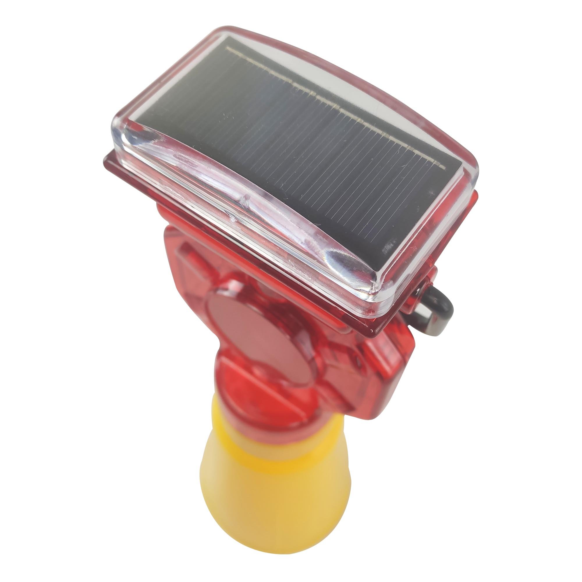 Sinalizador Solar Viário para Cone Obra Luz Solar Automático Chuva Led Energia Solar Estrada Rua Rod - 7