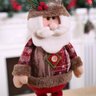 Kit Trio Bonecos de Natal Boneco de Neve Papai Noel Rena 50cm - 10