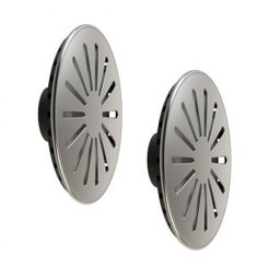 5 Ralos De Fundo Inox Anti Turbilhão 60Mm Piscinas Alvenaria - 1