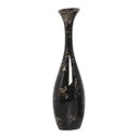 Ver imagem 1 de Vaso de Cerâmica Decorativo de Mesa Vanguard G Preto e Dourado Ébano