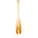 Ver imagem 1 de Remo de Madeira Maciça Lindo Envernizado Unidade Summer Action Remo Canadense 1.30 Mts