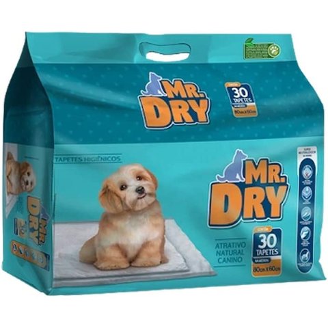 Tapete Higienico Mr Dry 30un Petiscao Tapete96190000 60x80