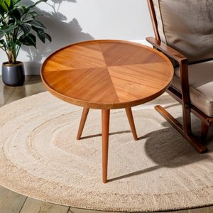 Mesa de Canto Lateral Laminada 60x60cm