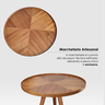 Mesa de Canto Lateral Laminada 60x60cm - 6