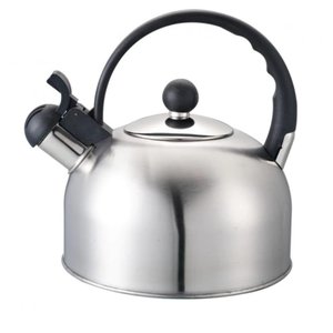 Chaleira Aço Inox 2lts Apita Quando Ferve Alça Fixa