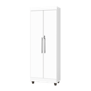 Ver imagem 1 de Armario Multiuso Organizador Texas 2 Portas Com Chave:Branco