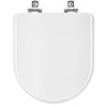 Assento Sanitário com Fechamento Lento Coimbra Branco para Vaso Luzarte - 1