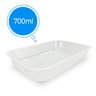 Kit C/3 Mini Travessa Ret. P/micro-ondas 13x20x3,5 Cm 700ml - 3