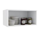 Ver imagem 3 de Armário de Cozinha Aéreo 60cm 1 Porta Basculante Geladeira G772 Maxxi Kappesberg - Branco