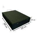 Ver imagem 3 de Cama Casal Box Baú 138x188 Entrega Apenas Cidade Sao Paulo - Corino - Preto