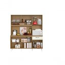Ver imagem 2 de Armário Siena 6 Portas 1 Gaveta MDF-MDP 160cm Off White Aramóveis