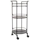 Ver imagem 2 de Carrinho Bar Circular pra Sala de Jantar