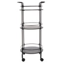 Ver imagem 5 de Carrinho Bar Circular pra Sala de Jantar