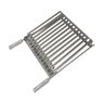 Grelha Parrilha Argentina Aço Inox com Caixa Gordura 50x40cm - 1