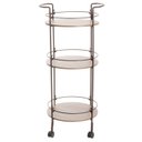 Ver imagem 5 de Carrinho Bar Decorativo Sala de Jantar Circular