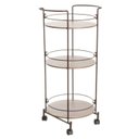 Ver imagem 2 de Carrinho Bar Decorativo Sala de Jantar Circular