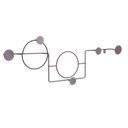 Ver imagem 1 de Cabideiro Multifuncional Slim Duplo