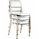 Ver imagem 1 de Kit com 3 Cadeiras para Auditórios Linha Hotel Smart Branco