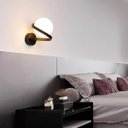 Ver mais imagens de Luminária Arandela 24cm Globo Vidro 15cm Jabuticaba Parede Gimpo Kjbd-444:preto