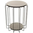 Ver imagem 4 de Mesa de Apoio Lateral Redonda Preto