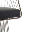Ver imagem 5 de Cadeira para Sala de Estar Baixa Aço Wp Marrom/Corten/Preto
