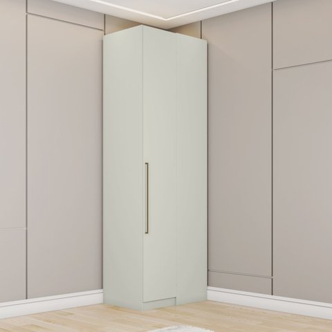 Guarda-roupa Canto Reto 1 Porta Seletto