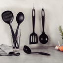 Ver imagem 4 de Jogo de Utensílios Tramontina Ability em Nylon Preto - 05 Peças