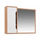 Ver imagem 2 de Espelheira de Banheiro Bn3645 80x60cm Amêndoa/branco - Tecno Mobili