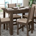 Ver imagem 2 de Mesa de Jantar Retangular 108cm Bellagio