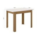 Ver imagem 3 de Mesa de Jantar Retangular 108cm Bellagio