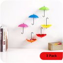 Ver imagem 4 de Porta Chaves Colorido Para Parede WALFOS, 3 Peças Decorativos Com Gancho Para Parede