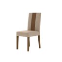 Ver imagem 7 de Kit 2 Cadeiras Estofadas Lisa com Detalhe em Courvin
