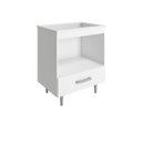 Ver imagem 2 de Balcão Multiuso 1 Gaveta Alecrim Branco