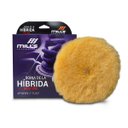 Ver imagem 2 de Boina de Lã Hibrida Rs Roto Orbital Forcada Amarela com Interface de Espuma Laranja 6 Polegadas