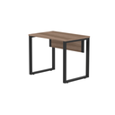 Ver imagem 6 de Escrivaninha M90/60P25TUB 90cm Industrial Walnut e Preto Marrom